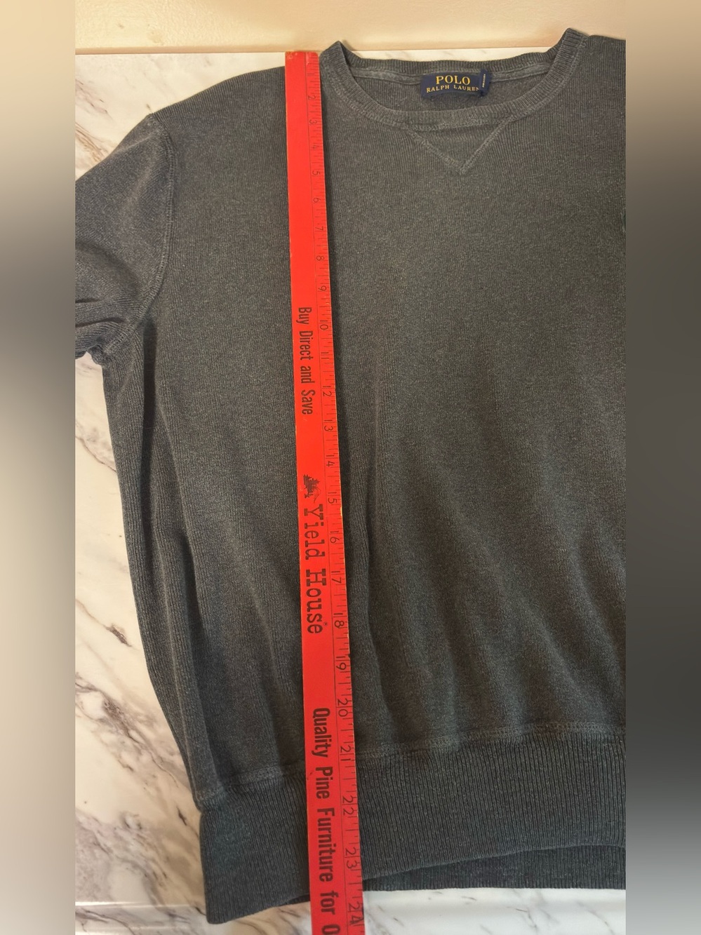 Polo by Ralph Lauren Crewneck Sweater in Dark Teal - Picture 8 of 10
